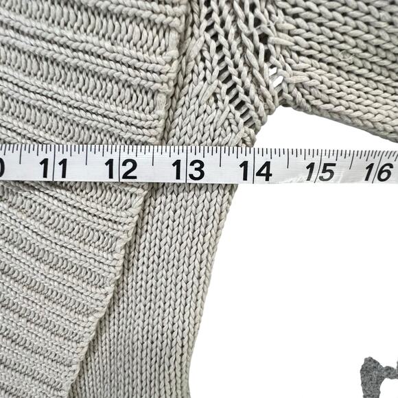 Pennyblack by Max Mara Zip Front Ribbed Knit Cardigan Sweater Women Small Luxury - Picture 7 of 14